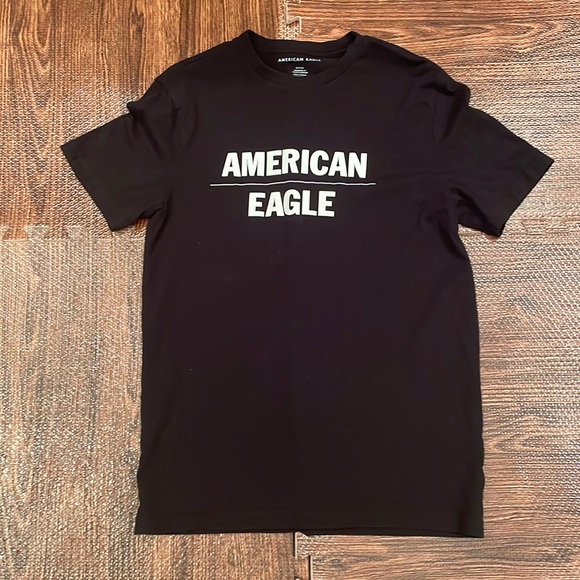 American Eagle | Men’s Small | Black Tee - Picture 1 of 2